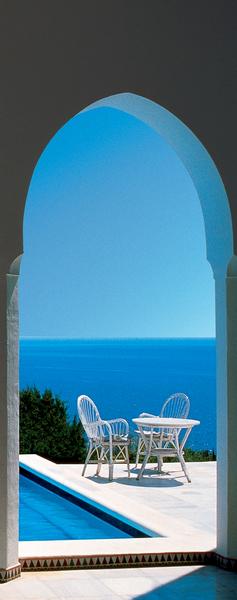 Capri, blaues Meer - bei Klick zurck zur Motivbersicht