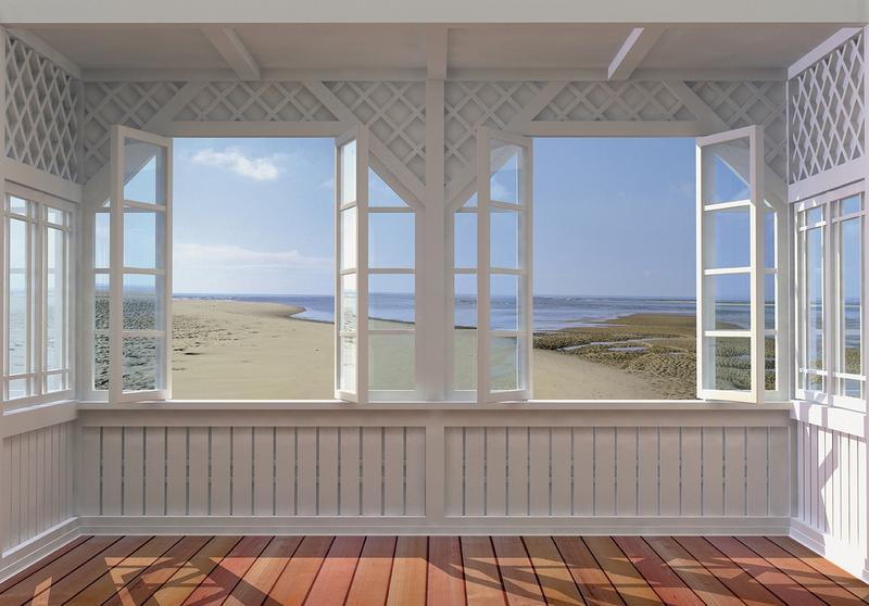 California Beach, Ausblick - bei Klick zurck zur Motivbersicht