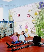 Elfenwiese im Kinderzimmer - bei Klick vergrerte Darstellung