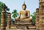 Sukhothai Wat Sra Si Tempel