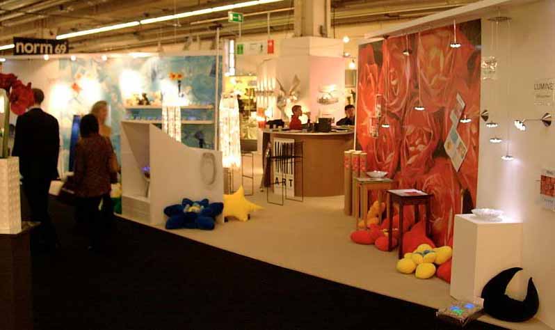 Messestand KiSS! auf der Ambiente - Tendence, Messe Frankfurt
