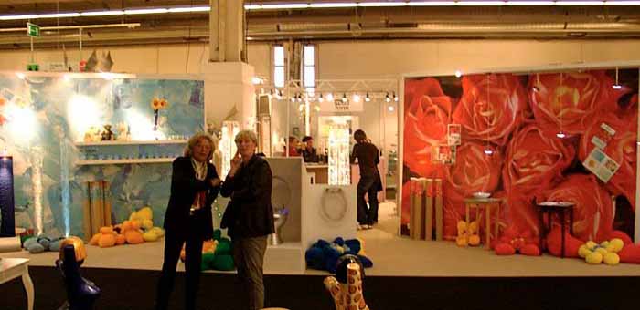 Frontalfotografie Messestand KiSS! auf der Frankfurter Messe Ambiente - Tendence, Messe Frankfurt, 2te