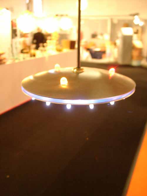 LED Ufo auf der Ambiente, Frankfurter Messe